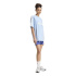 Camiseta Mulher Adidas Lux Tiro Loose Graphic, azul