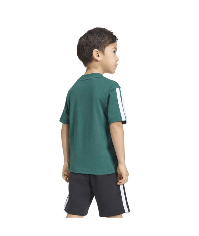 Camiseta Infantil Adidas Essentials 3 Stripes...