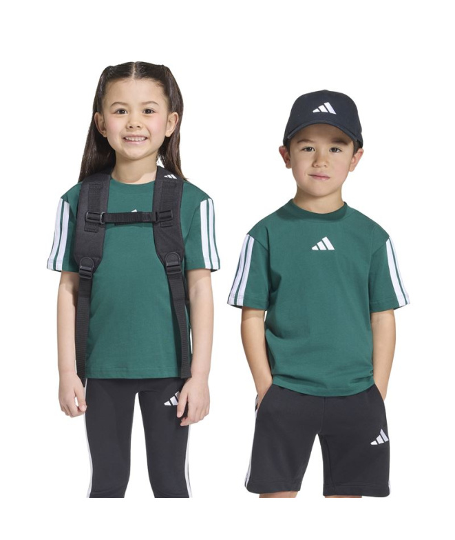 Camiseta Adidas Essentials 3 Bandas Infantil...