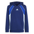 Moletom Adidas Essentials Color Block Infantil , Azul Escuro