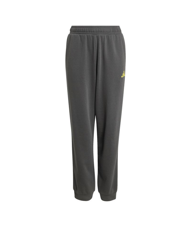 Fato de treino Adidas Color Block Infantil cinza