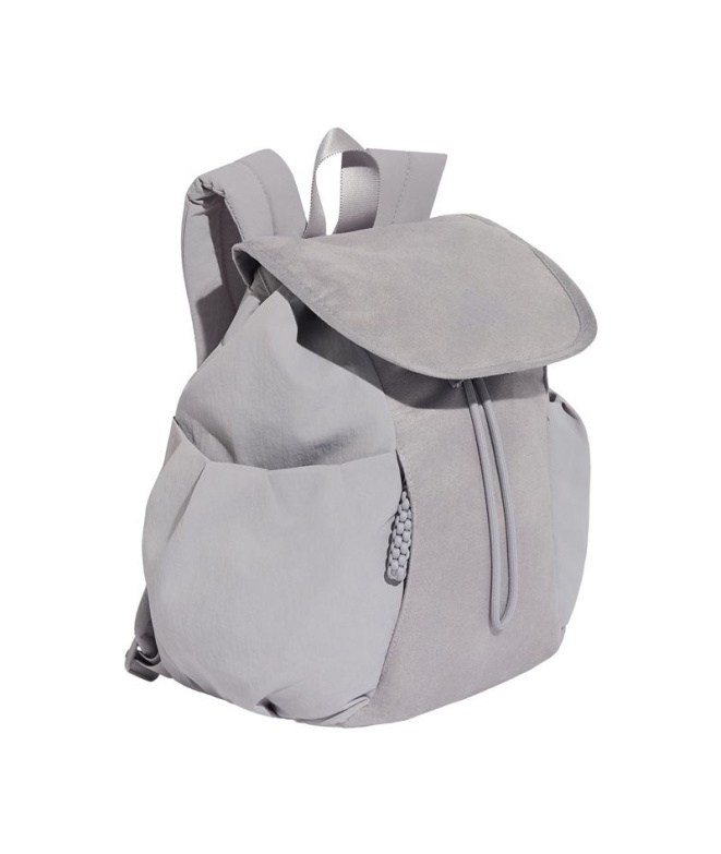 Sac à dos Adidas Soft Lux avec rabat Gloria, gris