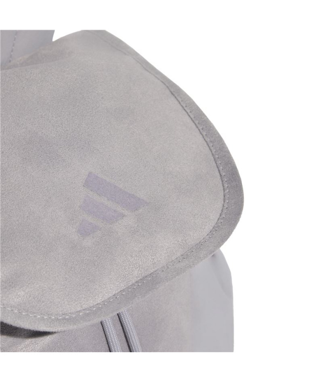 Mochila Adidas Soft Lux com Aba Gloria, Cinza