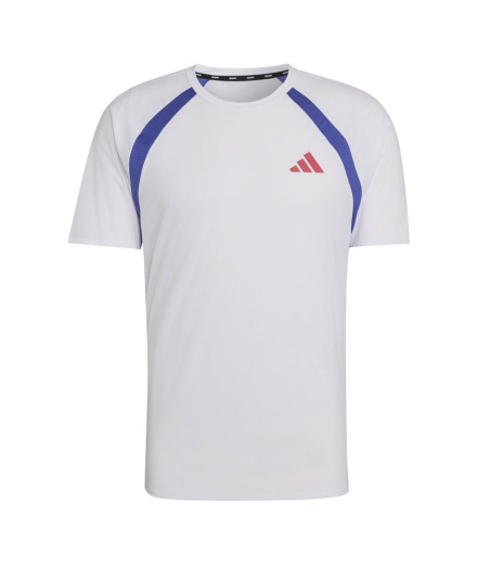 Camiseta de Running adidas Adizero A M Blanco/Inddua