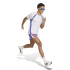 Camiseta Running adidas Adizero AM branca/Inddua
