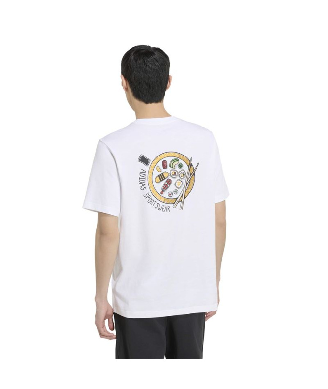 Camiseta adidas M Sushi Blanco