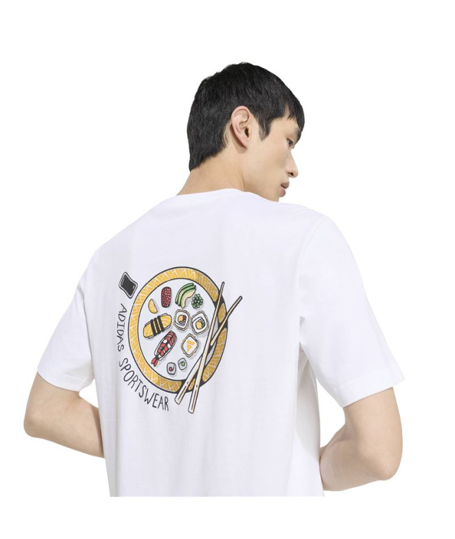 Camiseta adidas M Sushi Blanco