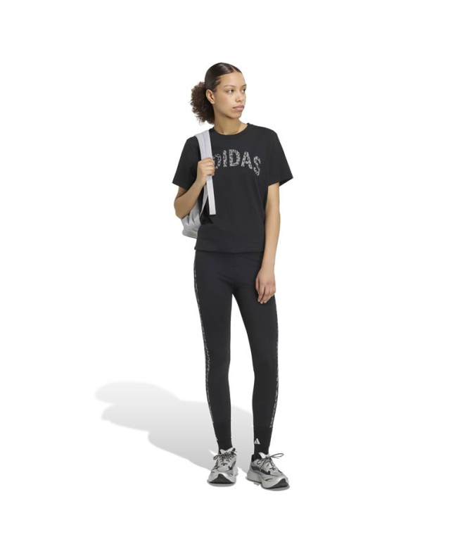 Camiseta adidas Animal tamanho G T2 preta