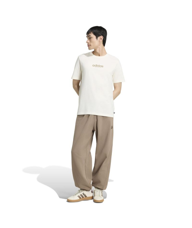 T-shirt blanc adidas M Burger