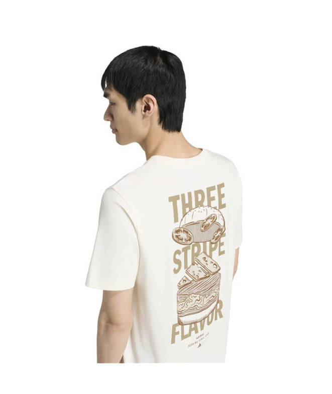 Camiseta branca adidas M Burger