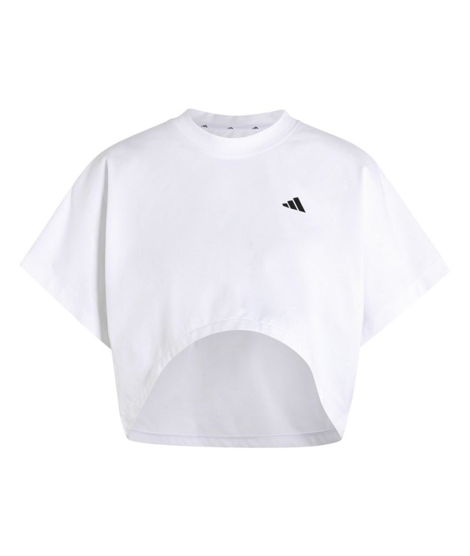 Camiseta adidas Pl Gfx branca Fitness