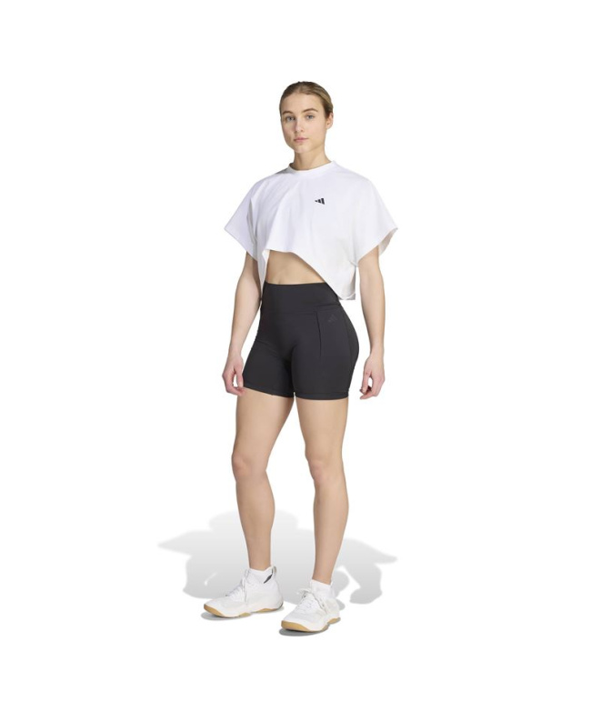 T-shirt Fitness blanc adidas Pl Gfx
