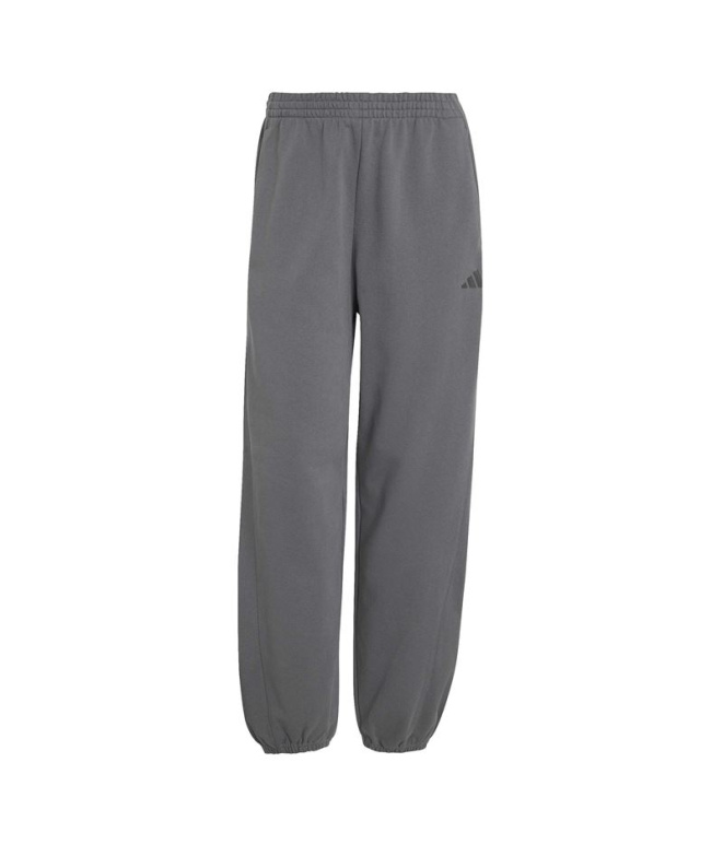Calça adidas W Ak Sl L Cf cinza