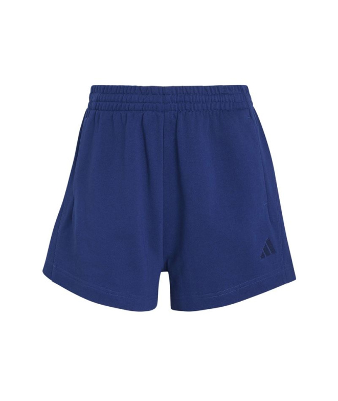 Pantalons bleu foncé adidas W Ak Sl