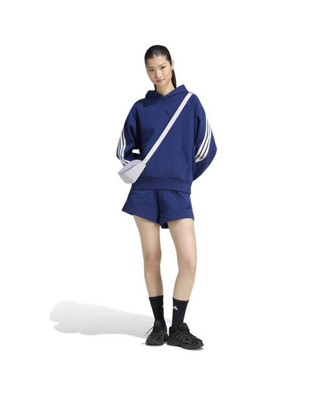 Pantalons bleu foncé adidas W Ak Sl
