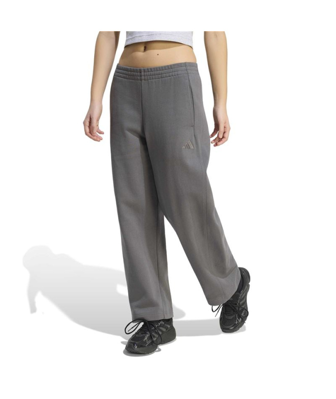 Calça adidas W Ak Sl Bar Cinza