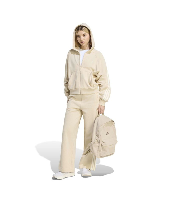 Sweat adidas W Ak 3 Stripes Fz Lycra/Casbla