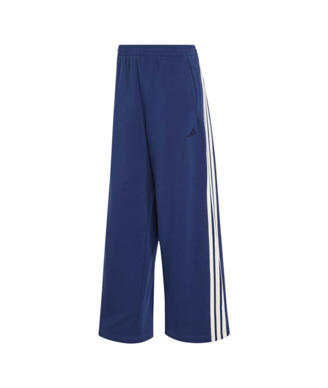 Calça adidas W Ak 3 Stripes Wd Azul Escuro