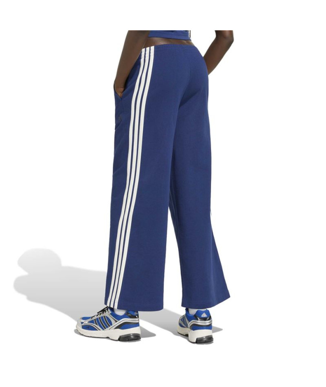 Calça adidas W Ak 3 Stripes Wd Azul Escuro
