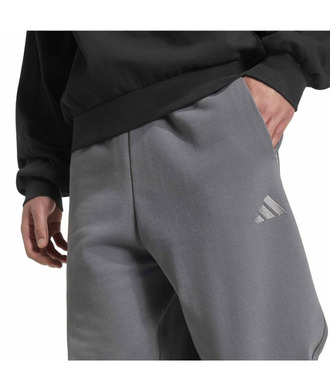 Pantalons gris adidas M Ak Sl R Cf