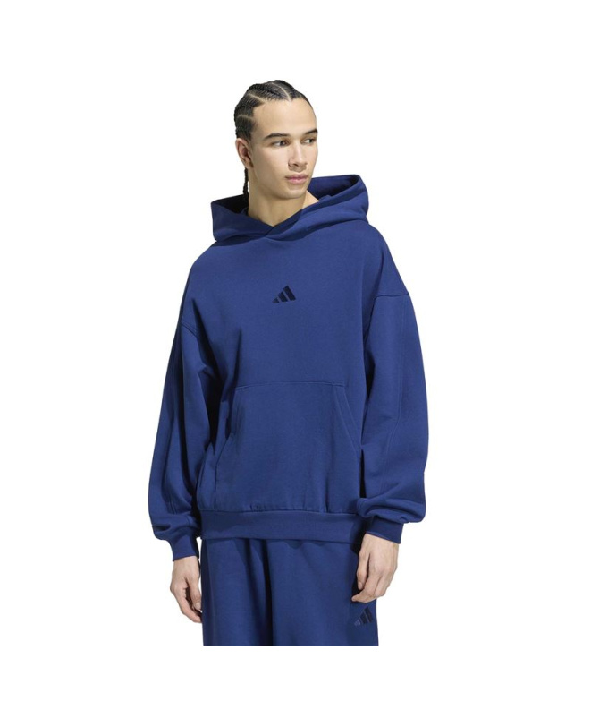 Sweat bleu foncé adidas M Ak Sl Oh