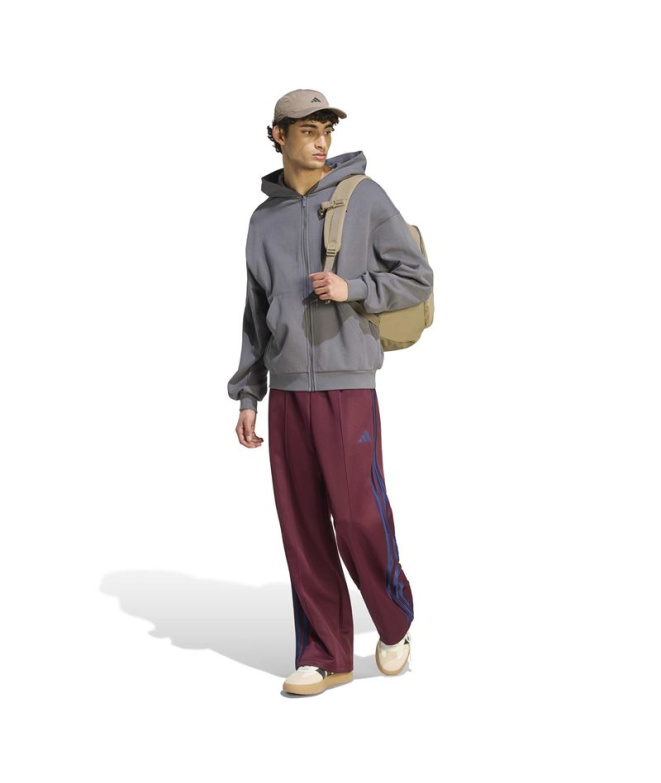 Sweat adidas M Ak Sl Fz Gris