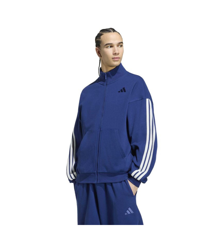 adidas Sweat M AK 3 bandes bleu foncé