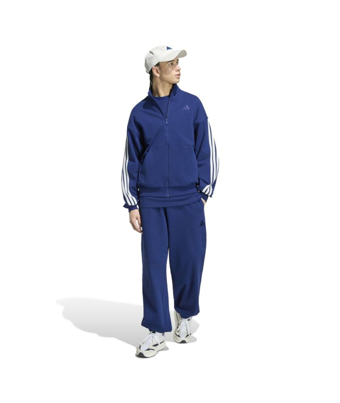 adidas Sweat M AK 3 bandes bleu foncé