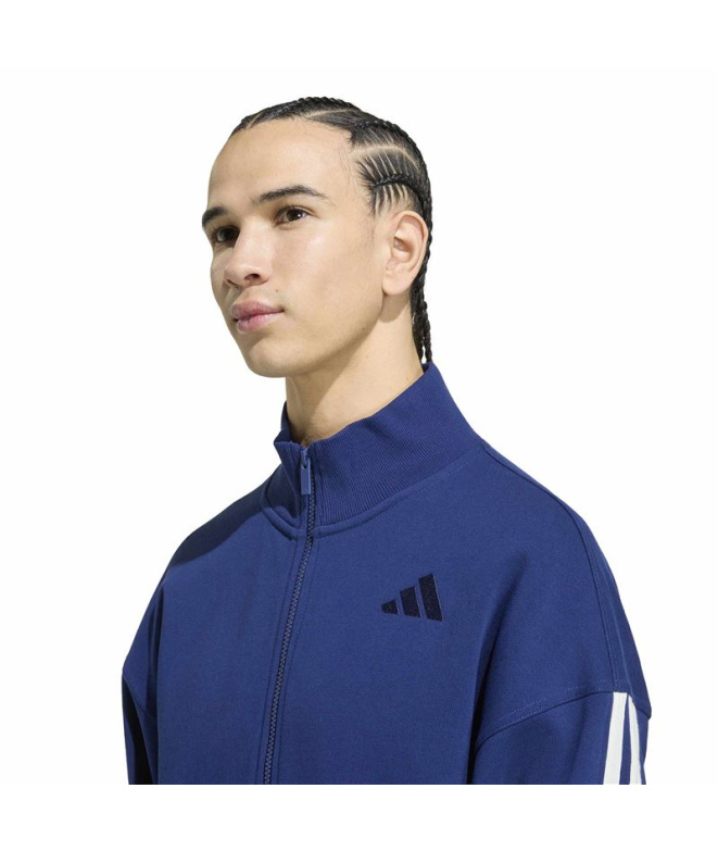 Sudadera adidas M Ak 3 Bandas Tt Azul Oscuro