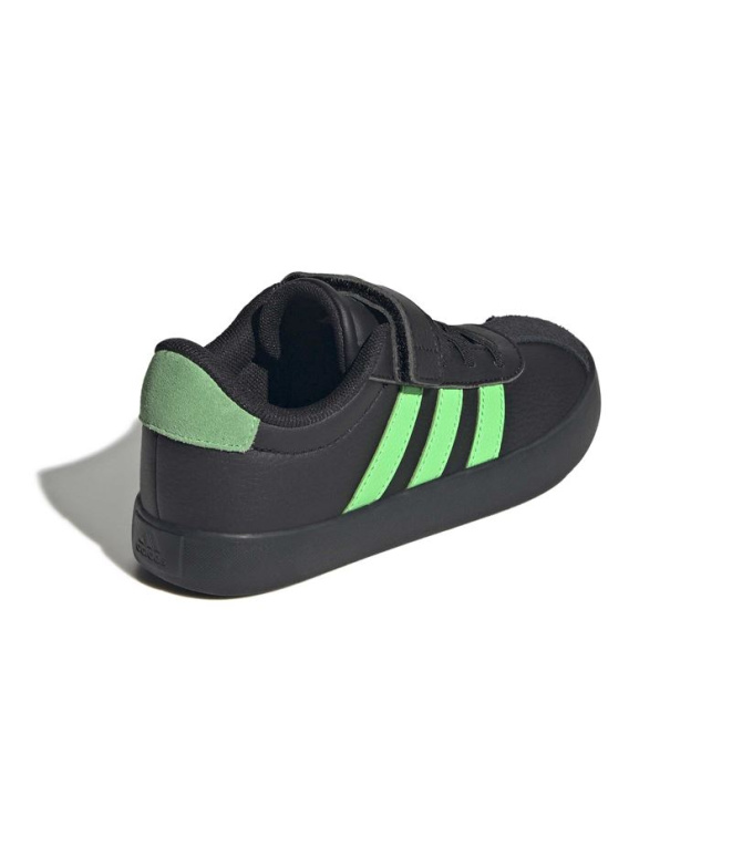 Chaussures Enfant adidas Vl Court 3.0 El C noires