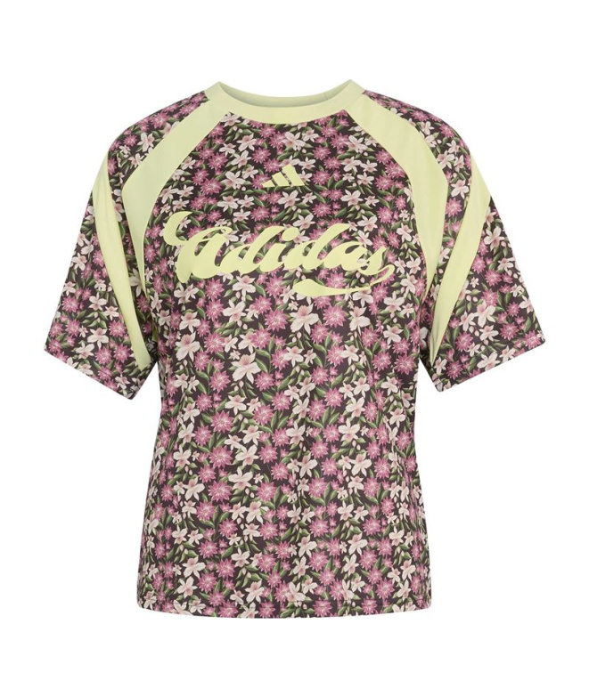 T-shirt adidas Farm Mahogany/Citper/Multco