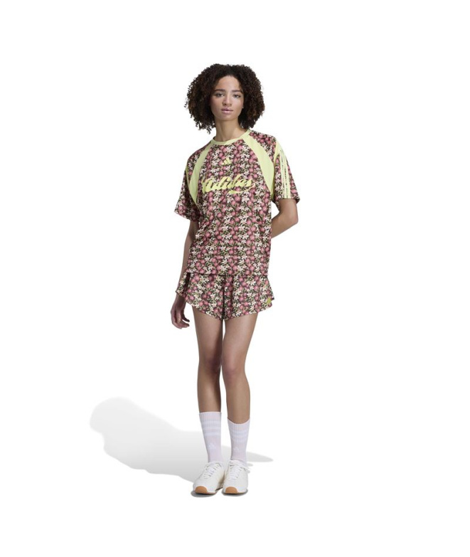 T-shirt adidas Farm Mahogany/Citper/Multco