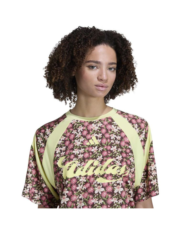 Camiseta adidas Farm Mahogany/Citper/Multco