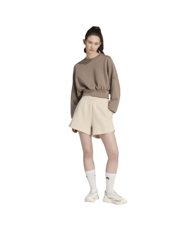 Sweat adidas Soft Lux kaki