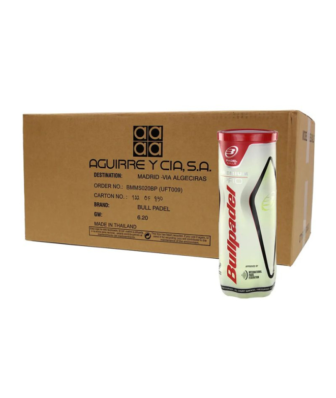 Bolas de pádel Bullpadel Premium Pro