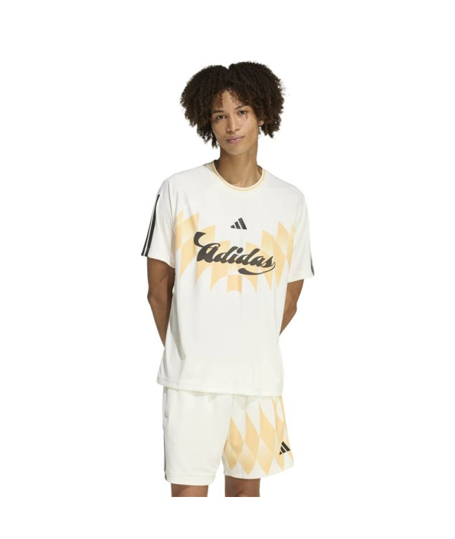T-shirt Homme adidas Tiro Gc Ho Bros/Blanc/Noir