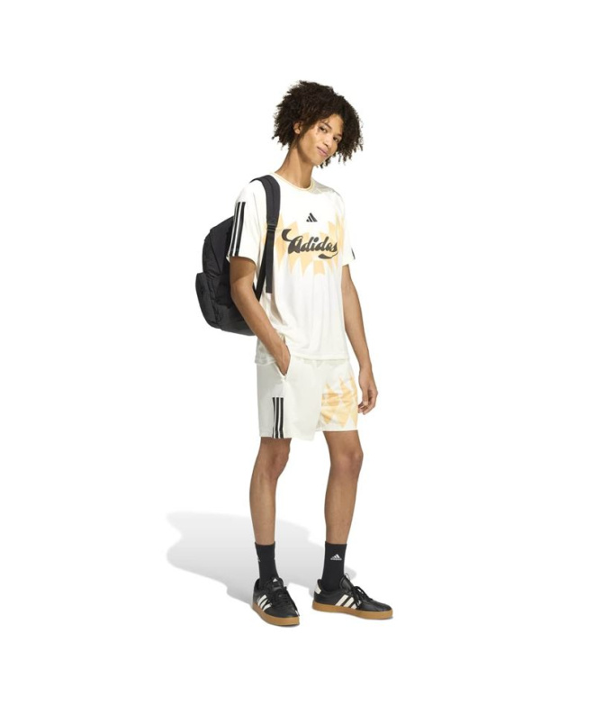 Camiseta Homem adidas Tiro Gc Ho Bros/Branca/Preta
