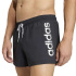 Maillot de bain 3 pièces adidas Beachpro Plage et piscine Homme , noir/blanc
