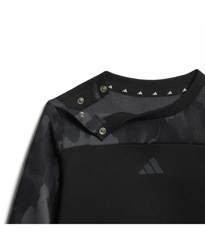 Set adidas I Camuflado Preto/Carbono