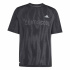 Camiseta adidas Tech App Seam T Fitness Preta/Gricua
