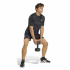 T-shirt Fitness adidas Tech App Seam T Noir/Gricua