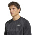 Camiseta adidas Tech App Seam T Fitness Preta/Gricua