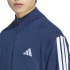 Survêtement adidas M 3 bandes avec t-shirt Maruni/Maruni/Blanc