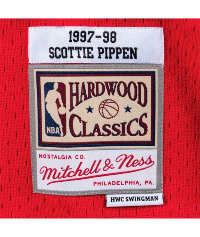 T-shirt Basket-ball Mitchell & Ness des Chicago...