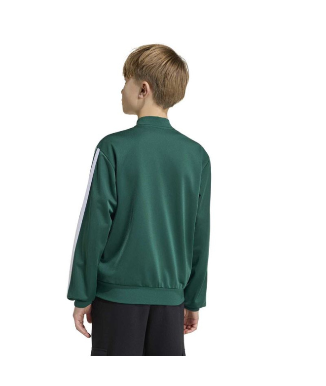 adidas J 3 Stripes Fz Tr Tt Veste Verte