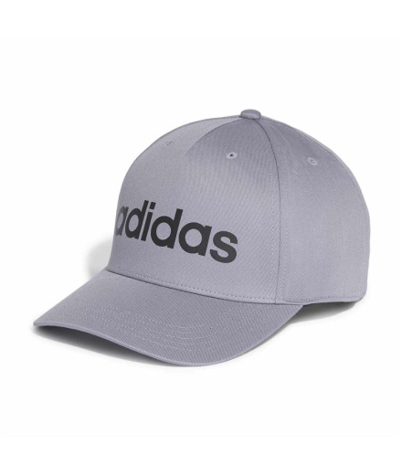 Casquette Casquette Linear Gris ardoise adidas Noir