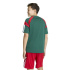 Camiseta Infantil adidas Hot, cor verde-escura/branca/escura