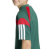 Camiseta Infantil adidas Hot, cor verde-escura/branca/escura