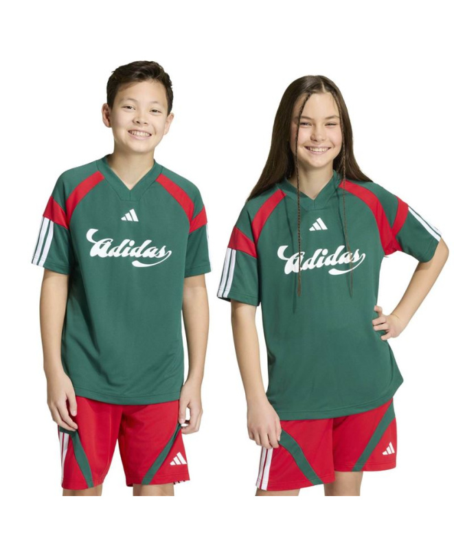 Camiseta Infantil adidas Hot, cor...