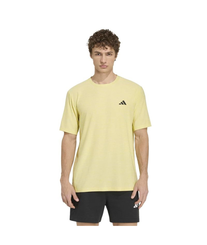 T T-shirt Fitness adidas We Flex T jaune